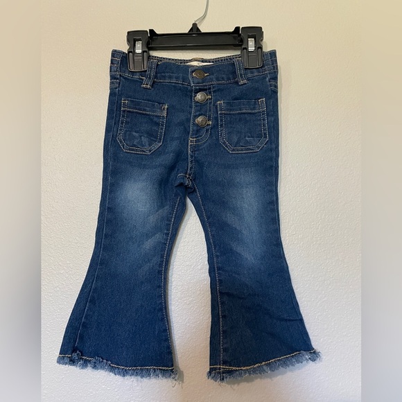 Jessica Simpson | Toddler/Baby Girl Denim Flare Jeans - Picture 1 of 5
